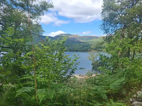 Photo of Loch Venachar, a loch near Brig o' Turk in Loch Lomond & The Trossachs, Stirling, central Scotland.