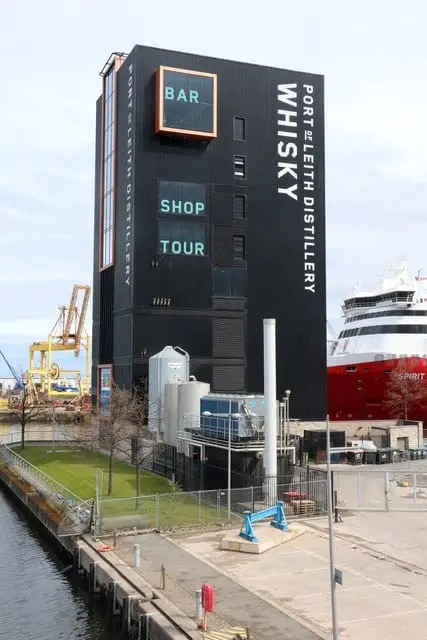 Photo of Port of Leith Distillery, a distillery in Edinburgh, central Scotland.