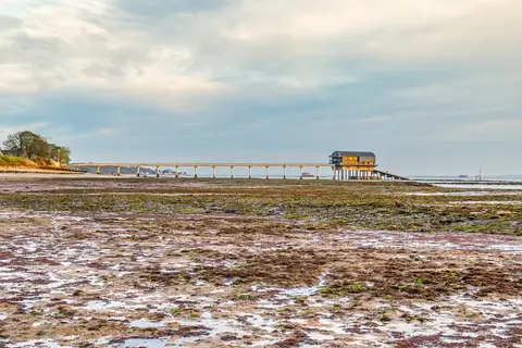 Photo of Bembridge, a swimming spot near Brading, the Isle of Wight, south east England.