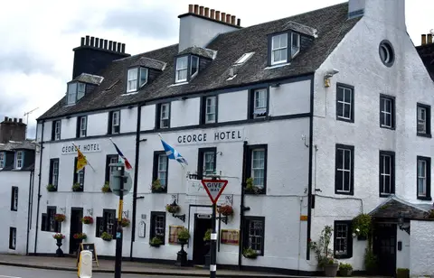 Photo of The George Hotel, a pub near Inveraray, Argyll and Bute, the Scottish Highlands and Islands.