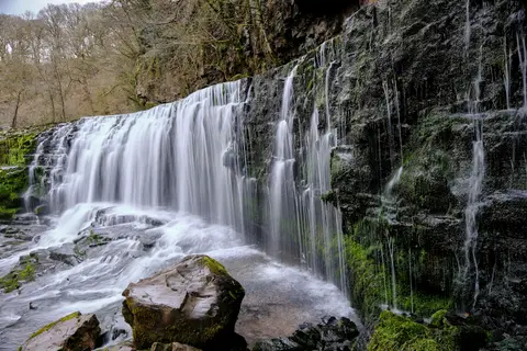 Photo of Ystradfellte, a village in Bannau Brycheiniog, the Powys, mid Wales.