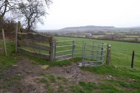 Photo along the Winchcombe Way, a 42-mile long-distance path in south west England.