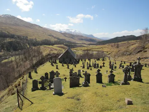 Photo of Cille Choirill, a church near Roy Bridge, Highland, the Scottish Highlands and Islands.