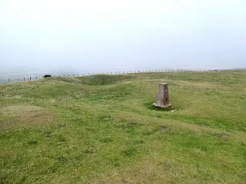 Photo: Firle Beacon, a 218m hill near Firle (West Firle) in the South Downs, East Sussex, south east England.