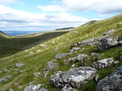 Photo of Carneddau and Glyderau, a country estate near Capel Curig in Eryri, Gwynedd, north Wales.