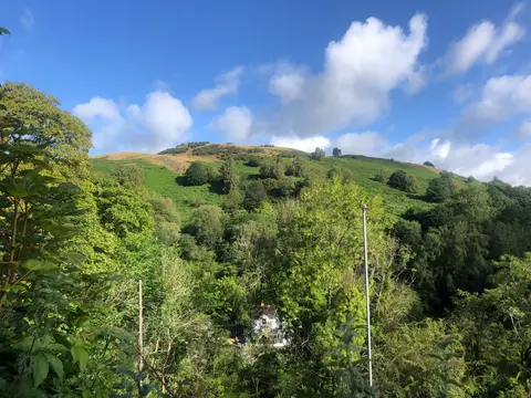 Photo of Velvet Hill, a country estate near Llangollen in the Clwydian Range & Dee Valley, Denbighshire, north Wales.