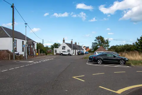 Photo of Auchmithie, a village in the Angus, north east Scotland.
