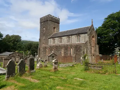 Photo of Kilmartin Parish Church, a church in Argyll and Bute, the Scottish Highlands and Islands.