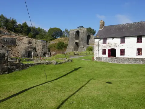 Photo of Blaenavon Ironworks, a visitor attraction in Torfaen, south east Wales.