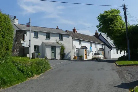 Photo of Morwenstow, a village in Cornwall, south west England.