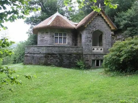 Photo of Endsleigh, a Grade I registered house & garden near Gunnislake in the Tamar Valley, Cornwall, south west England.