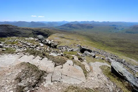 Photo: Ben Lui, a 1,131m Munro near Tyndrum in Loch Lomond & The Trossachs, Stirling, central Scotland.