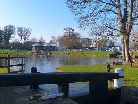 Photo of Fourteen Locks Canal Centre, a landmark in Newport, south east Wales.