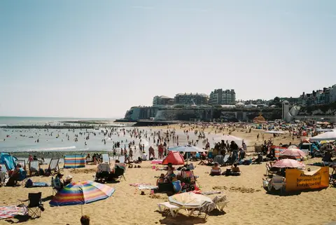 Photo of Broadstairs, a village in Kent, south east England.