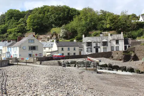 Photo of Sheepfields, a country estate near Little Haven, Pembrokeshire, south west Wales.