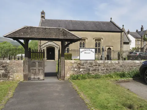 Photo of Whitewell, a village in the Forest of Bowland, Lancashire, north west England.