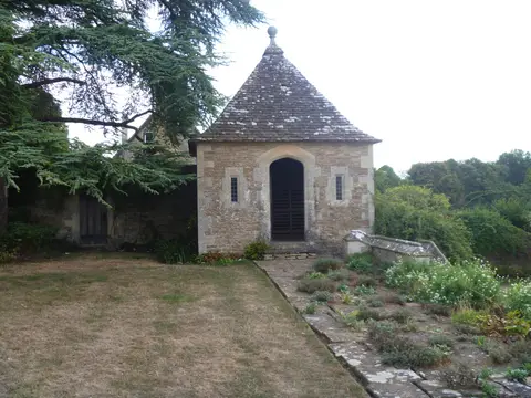 Photo of Great Chalfield Manor and Garden, a house & garden near Bradford-on-Avon, Wiltshire, south west England.