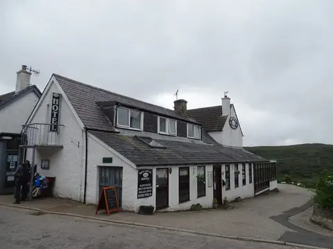 Photo of Ben Loyal Hotel, a pub near Tongue in the Kyle of Tongue, Highland, the Scottish Highlands and Islands.
