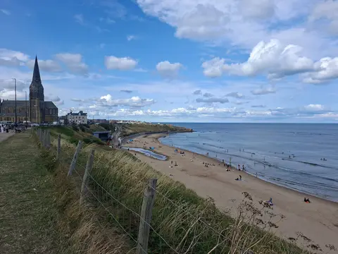 Photo of Tynemouth Long Sands North, a swimming spot in Tyne and Wear, north east England.