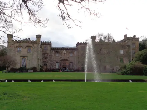 Photo of Towneley Park, a garden near Burnley, Lancashire, north west England.