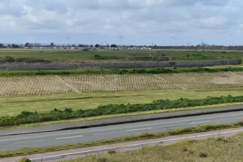 Photo of Barton's Point Country Park, a country park near Sheerness-on-Sea, Kent, south east England.