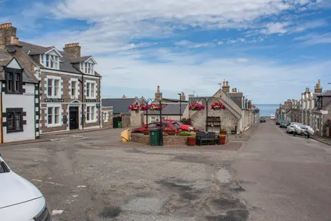 Photo of Portknockie, a village in Moray, the Scottish Highlands and Islands.