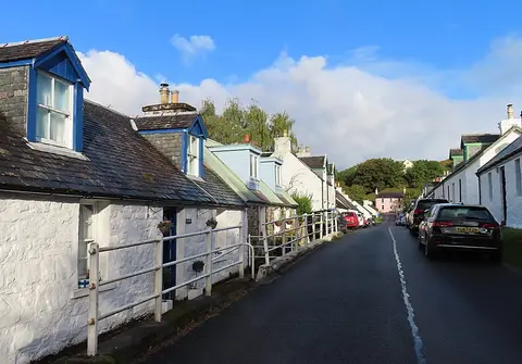 Photo of Dervaig, a village in Argyll and Bute, the Scottish Highlands and Islands.