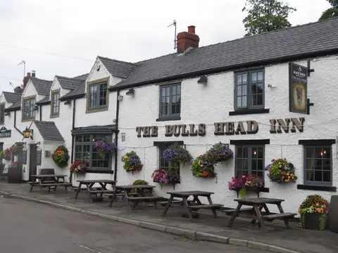 Photo of The Bull's Head (Foolow), a pub in the Peak District, Derbyshire, central England.