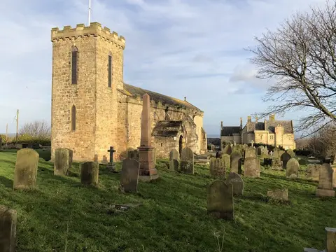 Photo of St Mary the Virgin, Seaham, a church in County Durham, north east England.