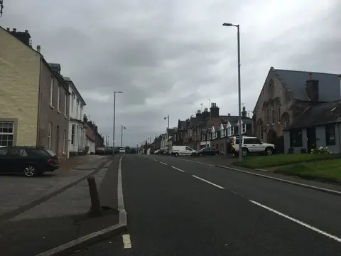 Photo of Thornhill, a village in Dumfries and Galloway, southern Scotland.