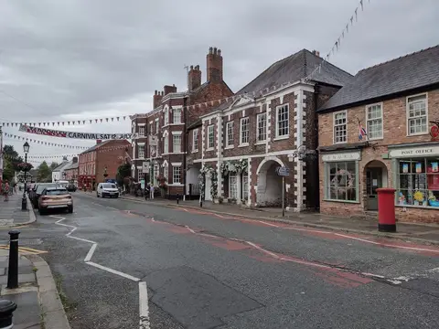 Photo of Tarporley, a village in Cheshire, north west England.