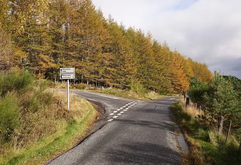 Photo: Abriachan Woodland Trails, a viewpoint in Highland, the Scottish Highlands and Islands.