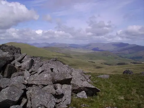 Photo: Buck Barrow, a 549m Lake District fell near Broughton-in-Furness, Cumbria, north west England.