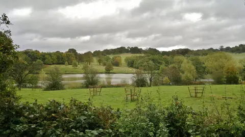 Photo of Hardwick Hall - Derbyshire Country Park, a country park near Mansfield Woodhouse, Derbyshire, central England.