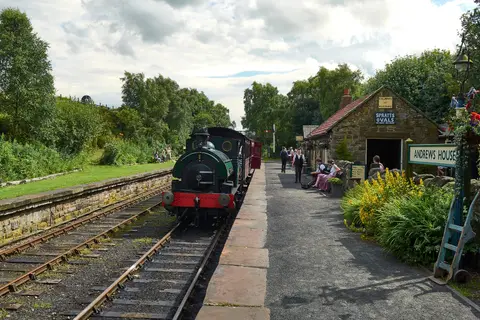 Photo of Tanfield Railway, a visitor attraction near Chester-le-Street, County Durham, north east England.
