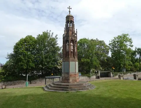 Photo of St Asaph, a village in Denbighshire, north Wales.