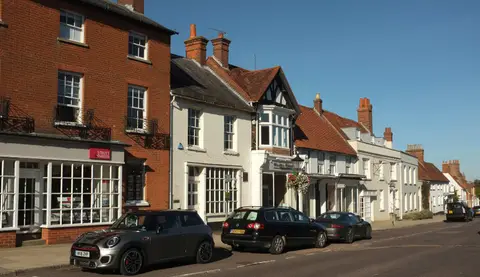 Photo of Odiham, a village in Hampshire, south east England.