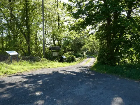 Photo along the Ayrshire Coastal Path, a long-distance trail running from Glenapp to Skelmorlie, southern Scotland.