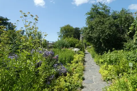 Photo of Hill Top, a house & garden near Near Sawrey in the Lake District, Cumbria, north west England.
