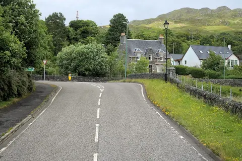 Photo of Arisaig, a village in Highland, the Scottish Highlands and Islands.
