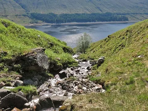 Photo of Loch Treig, a loch near Roy Bridge, Highland, the Scottish Highlands and Islands.