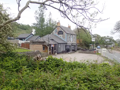 Photo of The Pelican in her Piety, a pub near Ogmore, the Vale of Glamorgan, south east Wales.