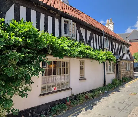 Photo of The Knaresborough Inn, a pub in North Yorkshire, northern England.