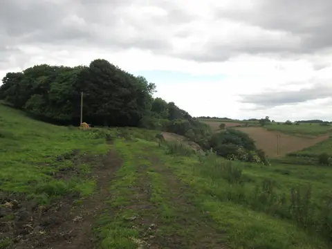 Photo: Quarry Hill, a 100m hill near Middlesbrough, North Yorkshire, northern England.