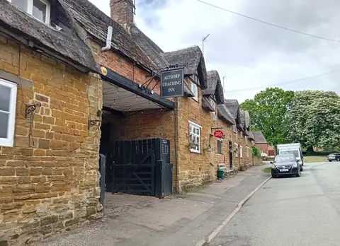 Photo of Great Brington, a village in Northamptonshire, central England.