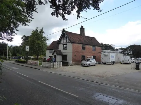 Photo of The Polecat Inn, a pub near Prestwood in the Chilterns, Buckinghamshire, south east England.
