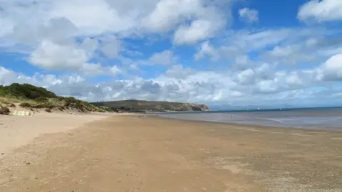 Photo of the coast at Tywyn-y-Fach, Gwynedd, north Wales.