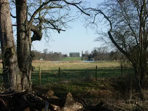 Photo of Wotton House, a Grade I registered house & garden near Brill, Buckinghamshire, south east England.