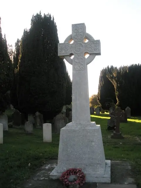 Photo of John Freeman Memorial Thursley, an ancient site in Surrey, south east England.