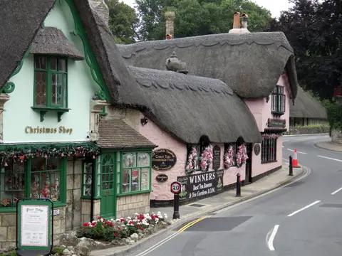Photo of Shanklin Old Village, a village in the Isle of Wight, south east England.